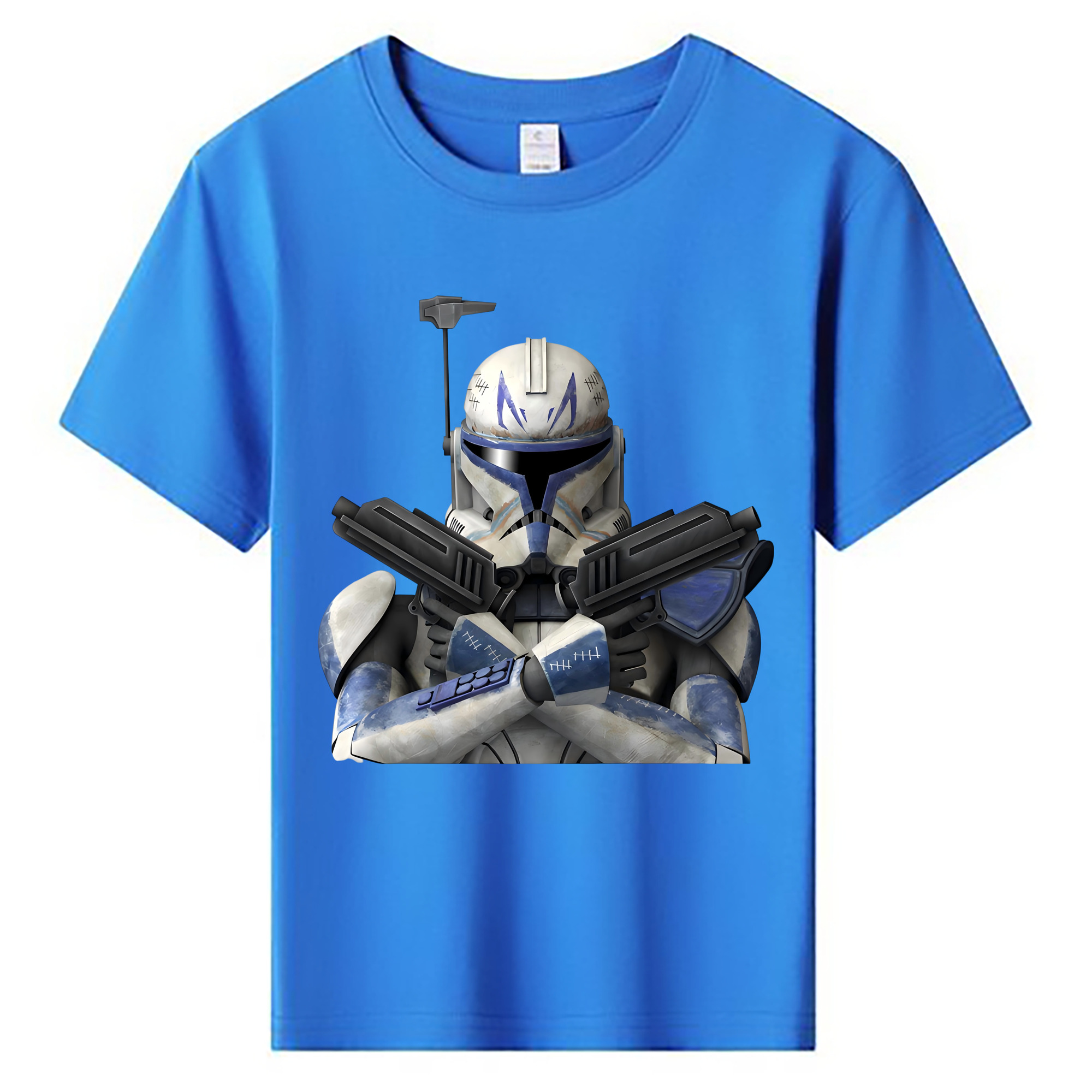 （画像用） スター・ウォーズ Star Wars 綿100％キッズTシャツ（フロントプリント）
